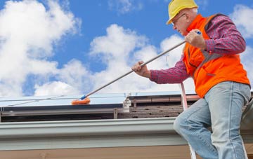 Hackleton soft wash roof cleaning